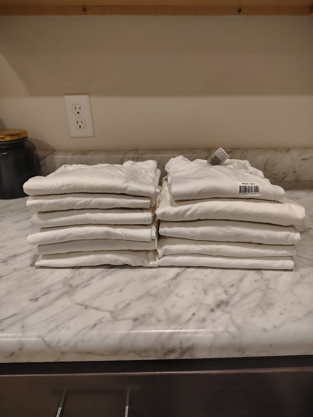 Lot Of 11 White Shirts And Tie Dye